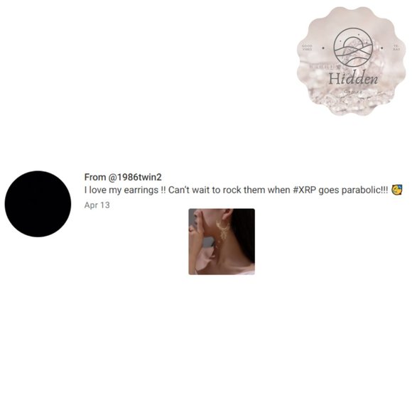 Phoenix Rising Angel Wings Gold Earrings - Picture 11 of 11